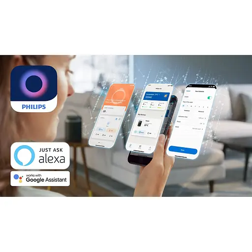 Тепловентилятор Philips Series 3000 темно-сірий (CX3120/01) - фото 6