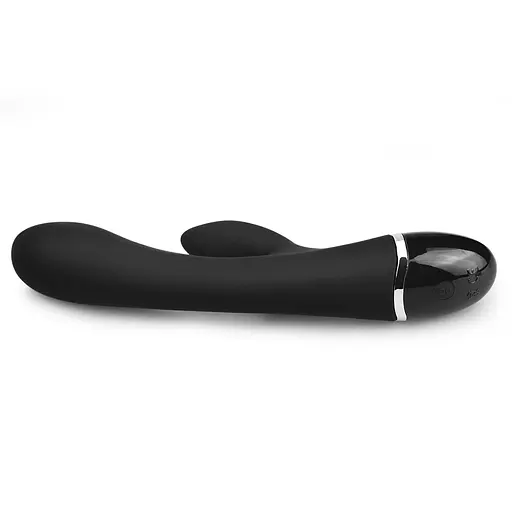 Вібратор кролик Lovetoy O-Sensual Clit Duo Climax 21 см чорний - фото 4