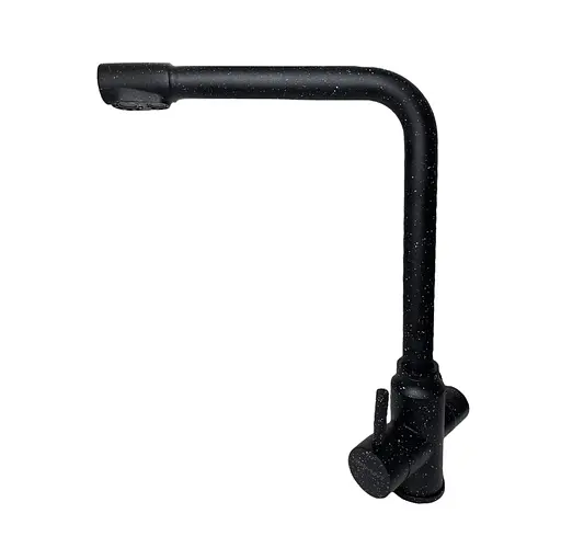 Смеситель для кухни под фильтр Adamant SA-021 чёрный 0213, Черный - фото 1