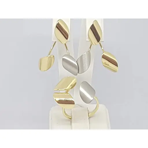 Золоті сережки Столична Ювелірна Фабрика. 104186Ж - фото 6