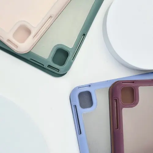 Чехол Smart Case Clear+stylus для Apple iPad 10.2 2019/2020/pro10.52017/Air 10.5 темно-синий - фото 3