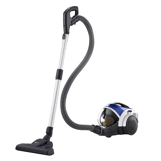 Пылесос контейнерный LG 650 Вт HEPA компрессор турбо-щетка Pet Brush синий - фото 2