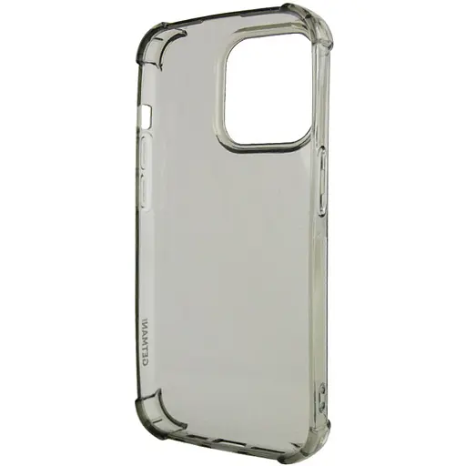 Чохол TPU Getman Ease logo посилені кути для Apple iPhone 14 Pro Max 6.7 Сірий прозорий - фото 2