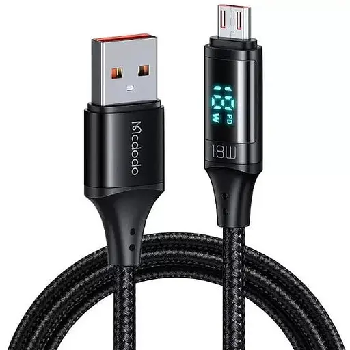 Кабель Mcdodo Digital HD Micro USB Data Cable 1.2 м CA-1070 Черный