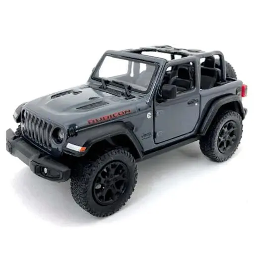 Колекційна машинка "Jeep Wrangler" Kinsmart KT5412WH(Grey) масштаб 1:42 - фото 1