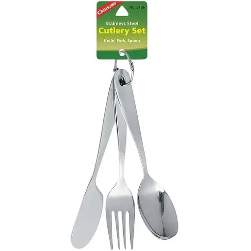 Столовые приборы Coghlans Stainless Steel Cutlery Set (1053-CHL.9166)