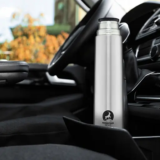 Термос Mountain Goat 1 л Silver (P-5907739315755) - фото 2