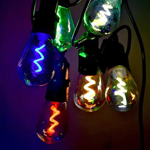 Вулична ретрогірлянда Stenson R95899 IP65 Спіральні лампочки 5 м - фото 2