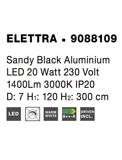 Підвіс Nova Luce Elettra 9088109 - фото 10