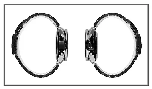 Наручний годинник чоловічий Skmei 1649 Black, 1649BK (18425) - фото 4