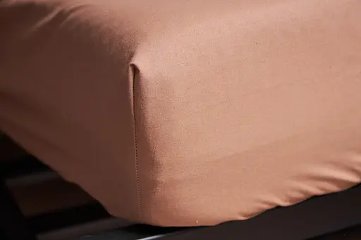 Простирадло на резинці Moon&Star Light Brown Бязь Gold Люкс 90х200х25 см - фото 1