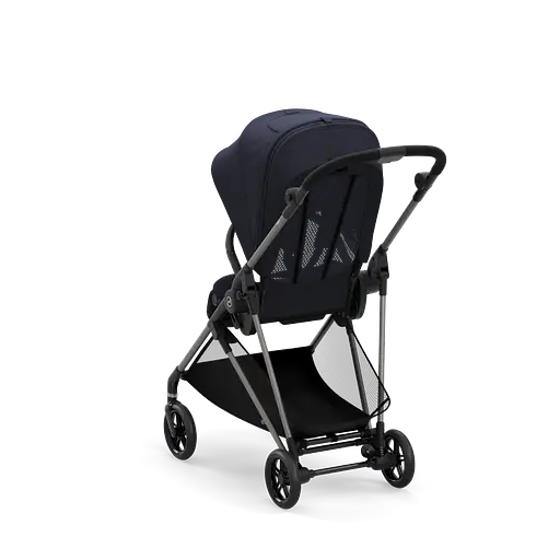 Прогулянкова коляска Cybex Melio Carbon Deep Black (521002243) - фото 4