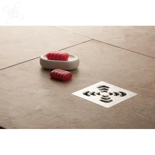 Трап для душу Pestan Confluo Square-1 боковий 15x15 см 30412 - фото 5