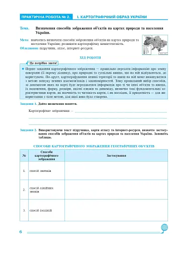 Географія. 8 клас. Практикум (до Запотоцького С. П. та ін.) - фото 4