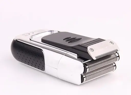 Профессиональный шейвер бритва VGR V-332 Super Trim двойное лезвие триммер LED дисплей 8 Вт Серебряный - фото 3