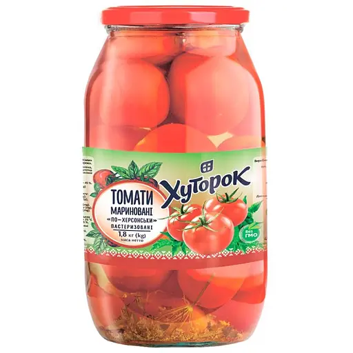 Томаты маринованные Хуторок По-херсонски 1.8 кг