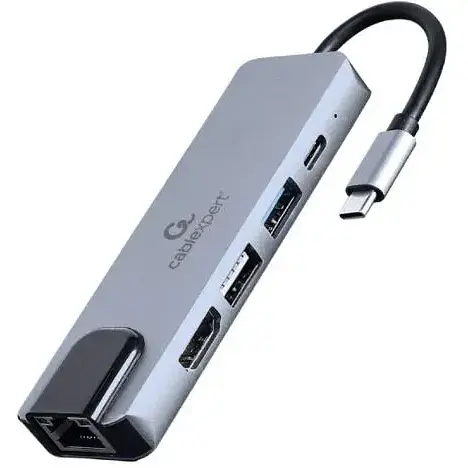 USB-хаб Cablexpert A-CM-COMBO5-04