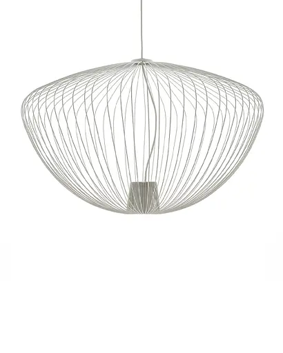 Подвесной светильник, люстра Nowodvorski 11251 Pumpkin L GU10 1x10W IP20 Светло-серый - фото 4