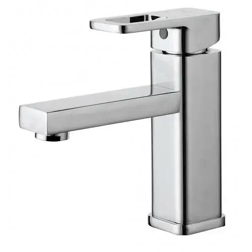 Змішувач для умивальника Troya NOD1-A188 одноважільний Хром 30412 - фото 1