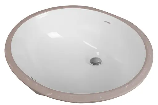 Умивальник Newarc Hilton 56x40 білий 2025W NEW, Білий - фото 3