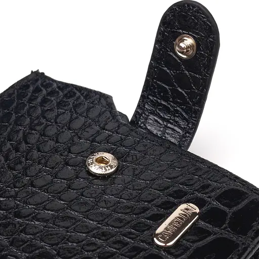 Мужской кожаный кошелек Canpellini 12х9.8х1 см acs0025054 - фото 3