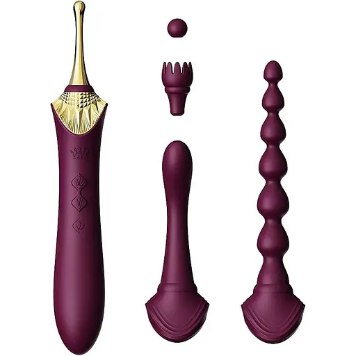 Вібратор Zalo Bess 2 Obsidian Purple SO8237 (108401)