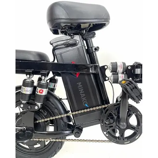 Электровелосипед Minako mini Ekam 14" 1000W 48V 21Ah задний привод - фото 9