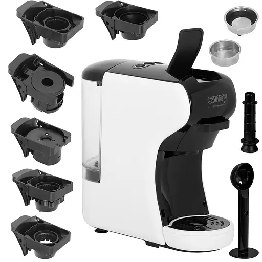 Кофеварка Camry CR 4414 white капсульная/ 1450 Вт/ 19 бар/ капсула, молотый кофе/ белая - фото 8