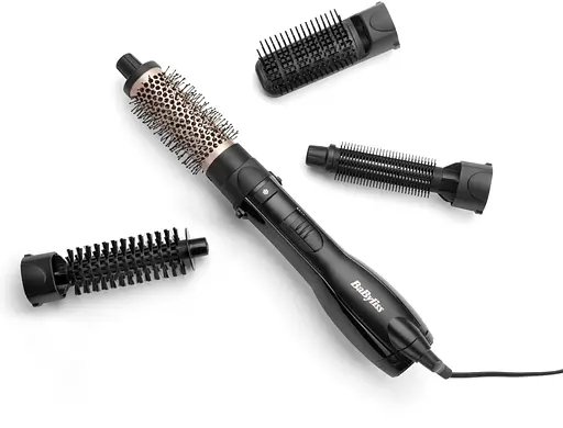 Фен-щетка BaByliss Smooth Finish, 1200 Вт, 3 режима, ионизация, холодный обдув, керамика, черный - фото 8