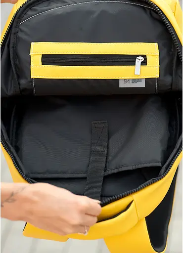 Рюкзак унисекс Sambag Zard LZN желтый 46 х 28 х 13 см (25000028) - фото 7