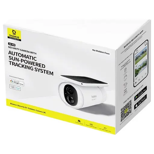 IP-камера відеоспостереження Baseus Security S1 Outdoor Camera 2K (S0SW002130) - фото 10