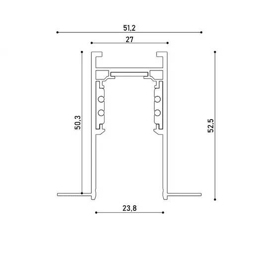 Магнітний трек KLOODI KDMG-TRO 2M BK - фото 2