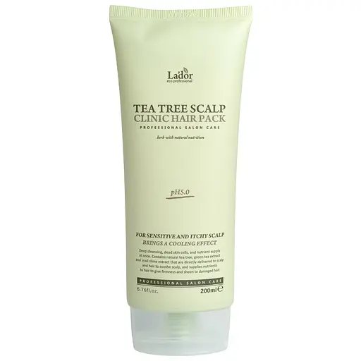 Маска-пілінг для шкіри голови з чайним деревом Tea Tree Scalp Hair Pack La'dor 200 мл - фото 1