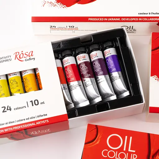 Набор масляных красок 24х10 мл Rosa Gallery - фото 3