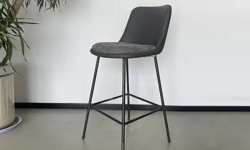 Стілець Луна барний сірий - фото 9