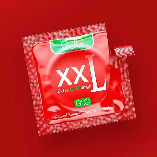 Презервативи класичні великі гладкі GJG XXL Extra Large латекс 3 шт - фото 2