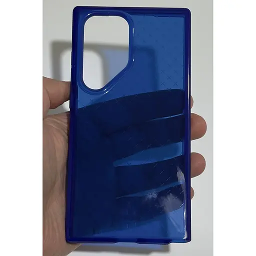 Противоударный чехол силиконовый Tech21 Evo Check для Samsung Galaxy S24 Ultra (6.8") Cobalt Blue T21-10681 - фото 6