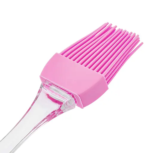 Кисточка кондитерская силиконовая для выпечки маленькая 17 см, Kitchen Master Салатовый 84746 - фото 7