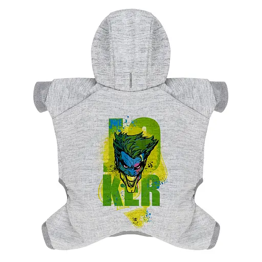 Комбінезон для собак Waudog Clothes малюнок Джокер софтшелл S40 B 52-57 см С 32-37 см - фото 3