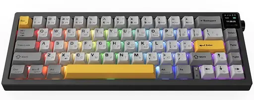 Клавіатура Ajazz AK650 Flying Fish Switch Black (AK650-FF-BGY) - фото 5