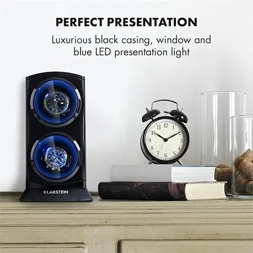 Ротомат ящик для автоподзавода часов Klarstein St. Gallen Premium черный (10032887) - фото 4