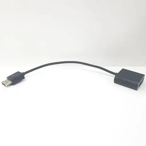 Перехідник-конвертер DisplayPort (M) - DVI (F) Чорний - фото 1