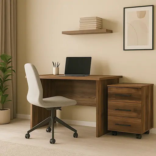 Тумба мобільна ОП-401 Orange-Line 406х423х584 Дуб Бароко рістретто - фото 3