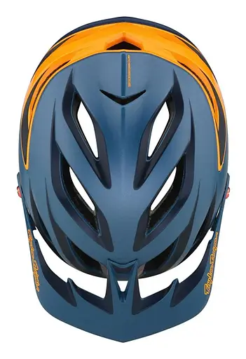 Велошолом Troy Lee Designs A3 Helmet Uno Blue M/L (1106-150267113) - фото 4