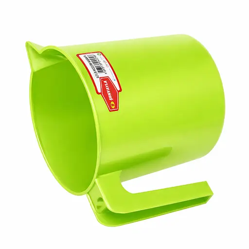 Стакан мірний пластмасовий із ручкою для харчових продуктів 1750 мл Салатовий 88216 - фото 2