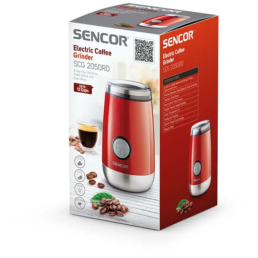 Кавомолка Sencor SCG 2050RD - фото 6