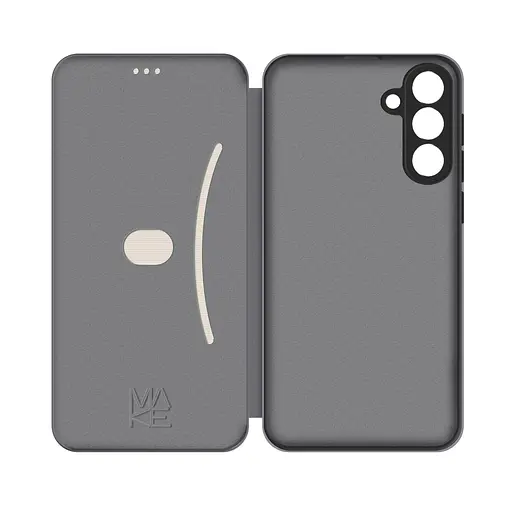 Чохол-книжка Make Samsung A56 Flip Grey - фото 4