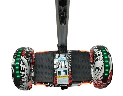 Гироскутер-сигвей с ручкой Smart Balance A8 Premium 10.5" Пират - фото 4