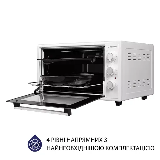 Электрическая печь Minola FOE 4815 WH - фото 7