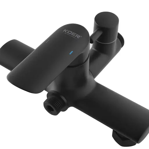 Душова система Koer KB-52028-05, 2 функції KR5310, Чорний матовий - фото 10